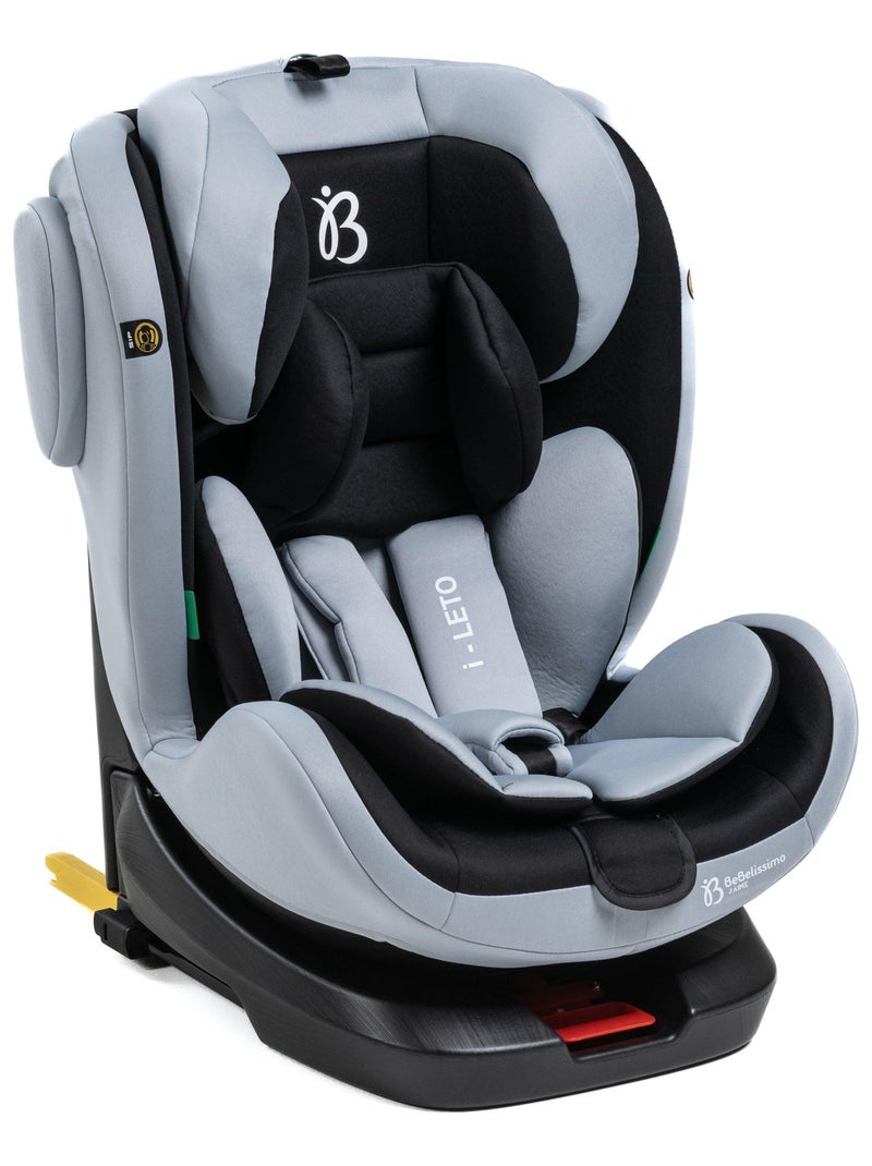 Bebelissimo - cadeira auto isofix - giratória a 360° - grupo 0+/1/2/3 - (0-36 kg) - i-leto Cinza antracite - Kiabi