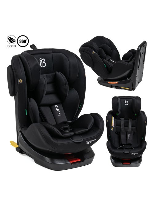 Bebelissimo - cadeira auto isofix - giratória a 360° - grupo 0+/1/2/3 - (0-36 kg) - i-leto - Kiabi Bebelissimo - cadeira auto isofix - giratória a 360° - grupo 0+/1/2/3 - (0-36 kg) - i-leto - Kiabi