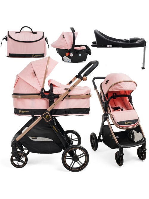 Bebelissimo - cadeira de passeio combinada trio 3 em 1 - cadeira auto 0+ iris – base isofix - Kiabi