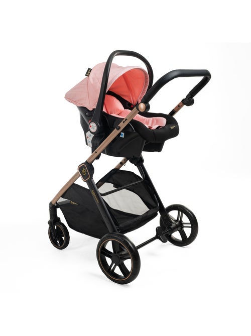 Bebelissimo - cadeira de passeio combinada trio 3 em 1 - cadeira auto 0+ iris – base isofix - Kiabi