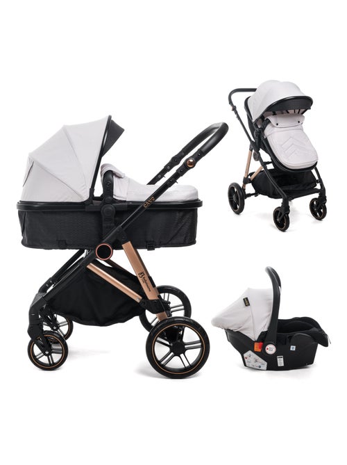 Bebelissimo - carrinho combinado trio 3 em 1 - cadeira auto - cavo - Kiabi