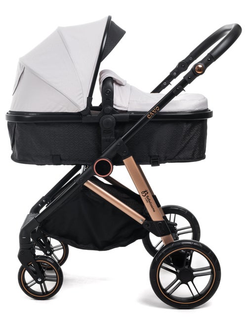 Bebelissimo - carrinho combinado trio 3 em 1 - cadeira auto - cavo - Kiabi