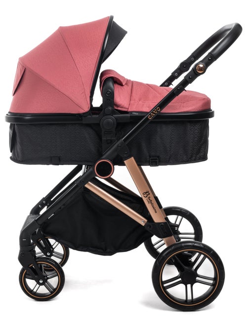 Bebelissimo - carrinho combinado trio 3 em 1 - cadeira auto - cavo - Kiabi
