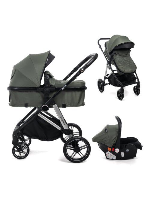 Bebelissimo - carrinho combinado trio 3 em 1 - cadeira auto - cavo - Kiabi