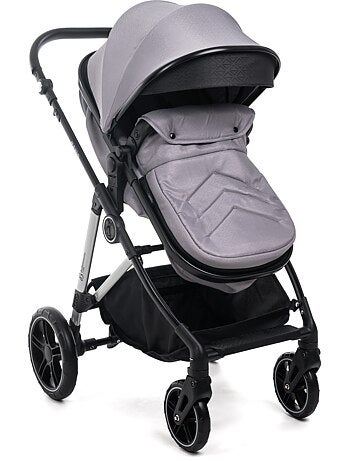 Bebelissimo - cadeira de passeio combinada trio 3 em 1 - cadeira auto 0+ iris – base isofix