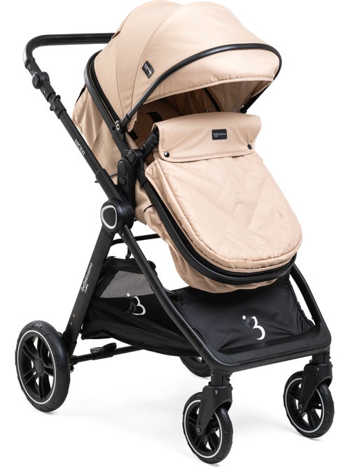 Bebelissimo - carrinho combinado trio 3 em 1 - cadeira auto 0+ nicea – alcofa - Kiabi