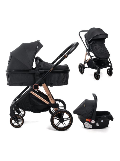 Bebelissimo - carrinho de bebé combinado trio 3 em 1 - cadeira auto - cavo - Kiabi