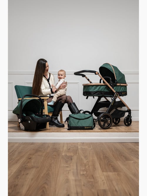 Bebelissimo - carrinho de bebé combinado trio 3 em 1 - cadeira auto 0+ iris – base isofix - Kiabi