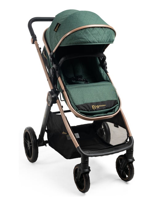 Bebelissimo - carrinho de bebé convertível - combinado - 2 em 1 - peso 0-22 kg - iris - Kiabi