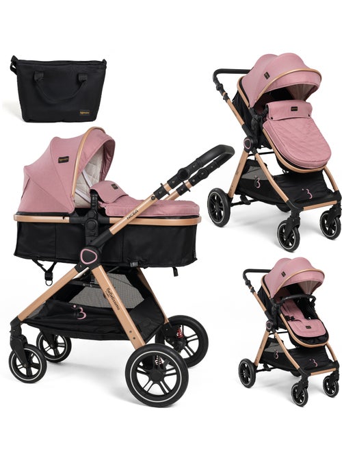 Bebelissimo - carrinho de bebé convertível - combinado - 2 em 1 - peso 0-22 kg - nicea - Kiabi