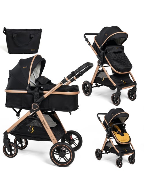Bebelissimo - carrinho de bebé transformável - combinado - 2 em 1 - peso 0-22 kg - nicea - Kiabi