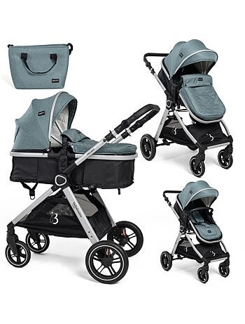 Bebelissimo - carrinho de bebé transformável - combinado - 2 em 1 - peso 0-22 kg - nicea