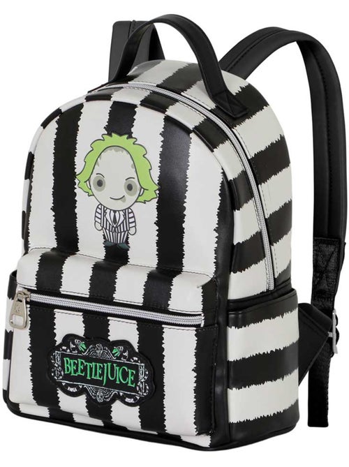 Beetlejuice Stripes Mochila Heady, Branca - Kiabi Beetlejuice Stripes Mochila Heady, Branca - Kiabi