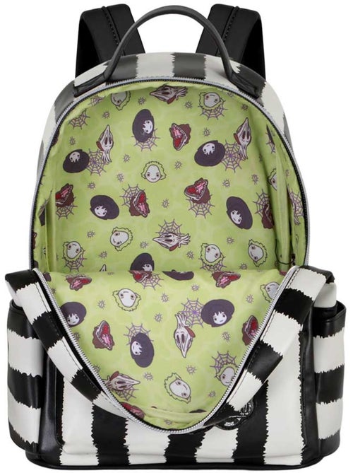 Beetlejuice Stripes Mochila Heady, Branca - Kiabi Beetlejuice Stripes Mochila Heady, Branca - Kiabi