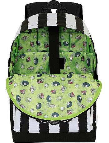 Beetlejuice Stripes Mochila HS FAN 2.2, Branca