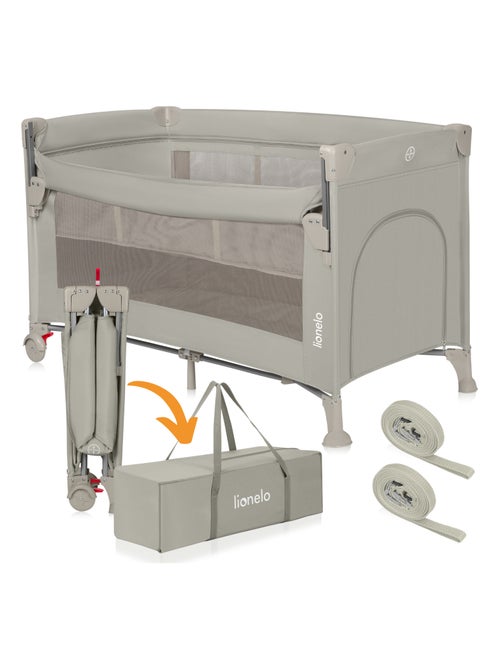 Berço co-sleeping 3 em 1 LIONELO Ellen – Berço de viagem – Parque infantil - Kiabi