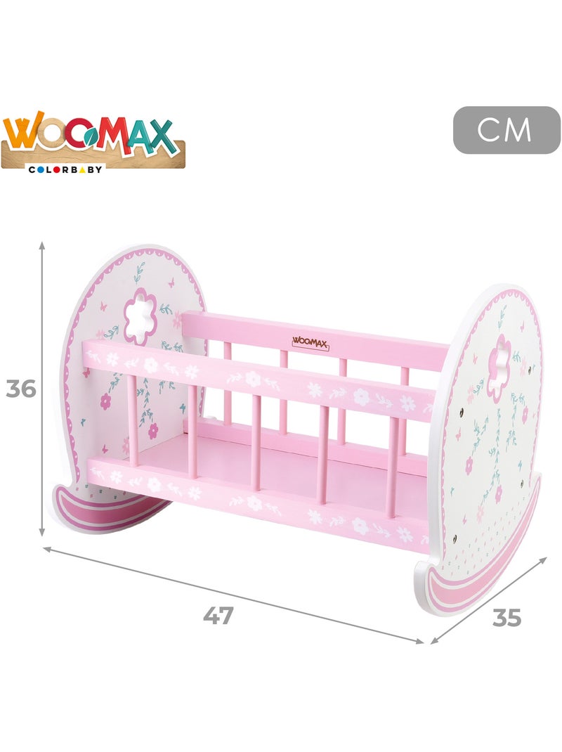 Berço de madeira para boneca WOOMAX N/D - Kiabi