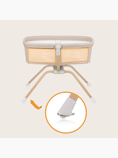 Berço de viagem 3 em 1 LIONELO Malin Evo – Berço – Rodas – Colchão incluído – Bolsa - Kiabi Berço de viagem 3 em 1 LIONELO Malin Evo – Berço – Rodas – Colchão incluído – Bolsa - Kiabi