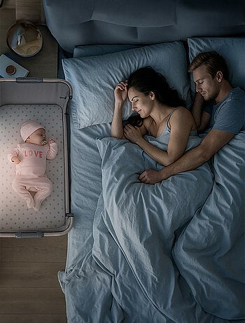 Berço evolutivo LEO cinza: cododo / cama de bebé / parque infantil