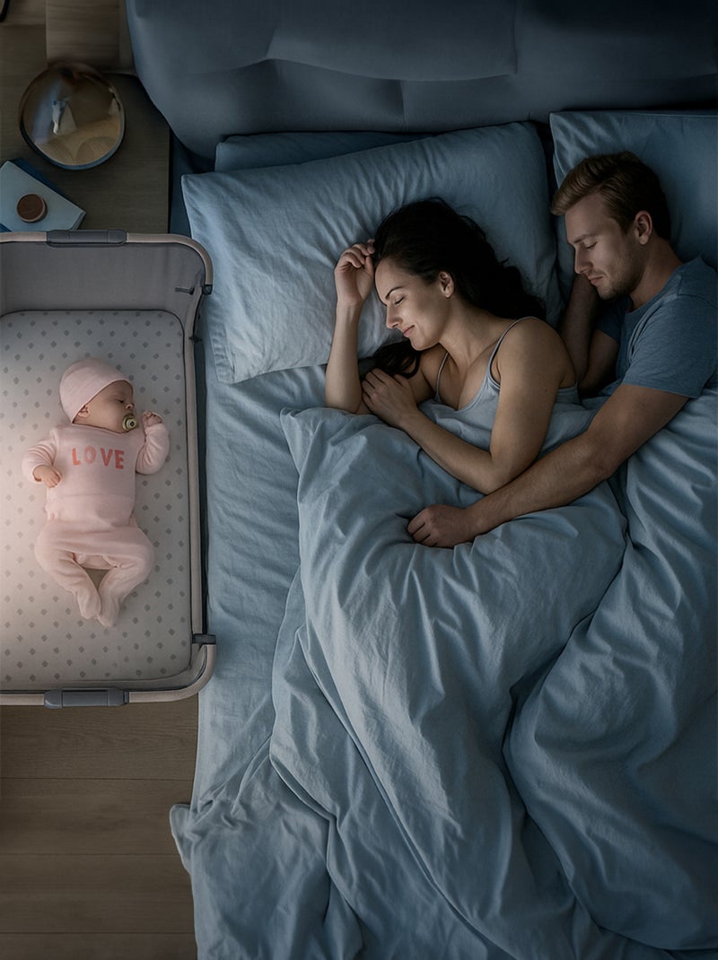 Berço evolutivo LEO cinza: cododo / cama de bebé / parque infantil Cinza - Kiabi