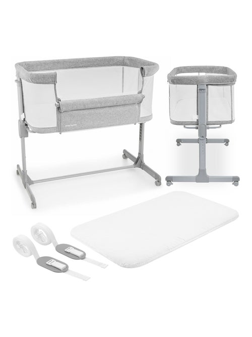 Berço moby-system luna 3 em 1 para bebé com 7 níveis de altura e colchão confortável - Kiabi