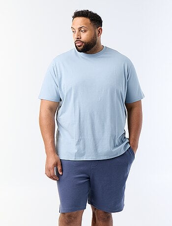Bermuda chino com cintura elástica