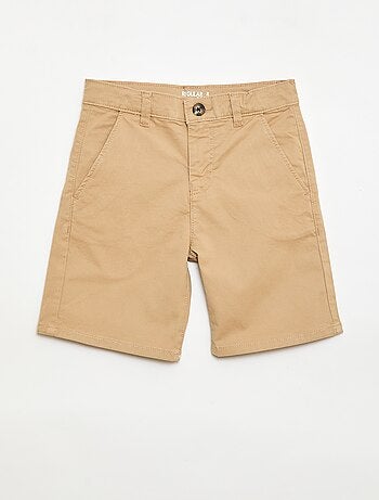 Bermuda chino em sarja
