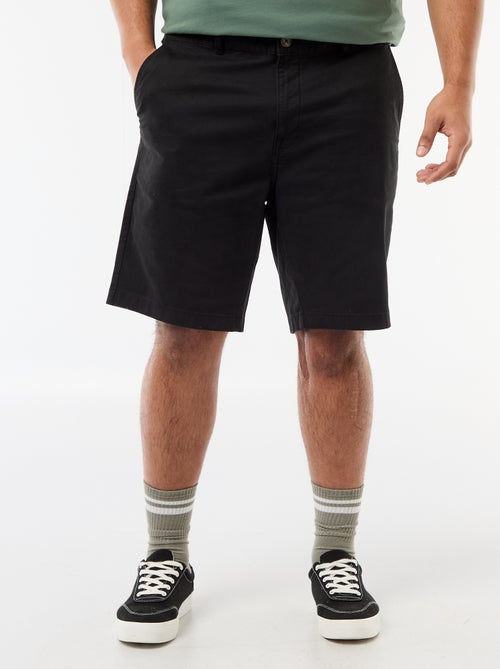 Bermuda chino em sarja - Kiabi