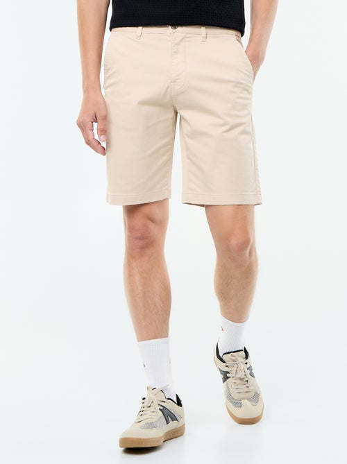 Bermuda chino lisa - Kiabi