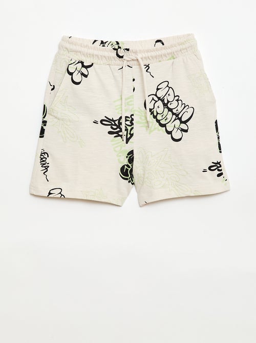 Bermuda com padrão - Kiabi