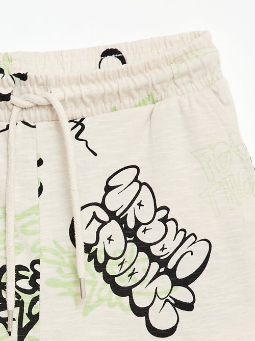 Bermuda com padrão - Kiabi