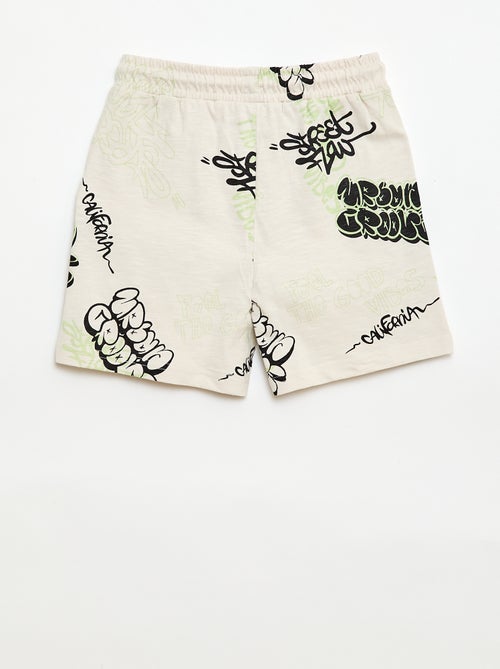 Bermuda com padrão - Kiabi