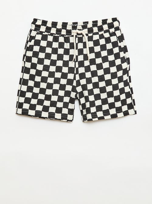 Bermuda com padrão - Kiabi