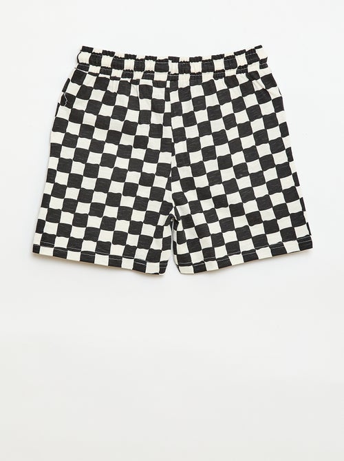 Bermuda com padrão - Kiabi