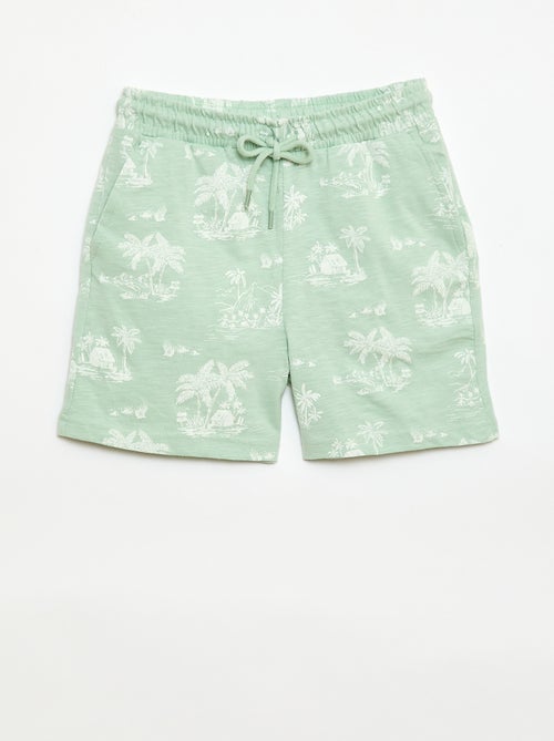 Bermuda com padrão - Kiabi