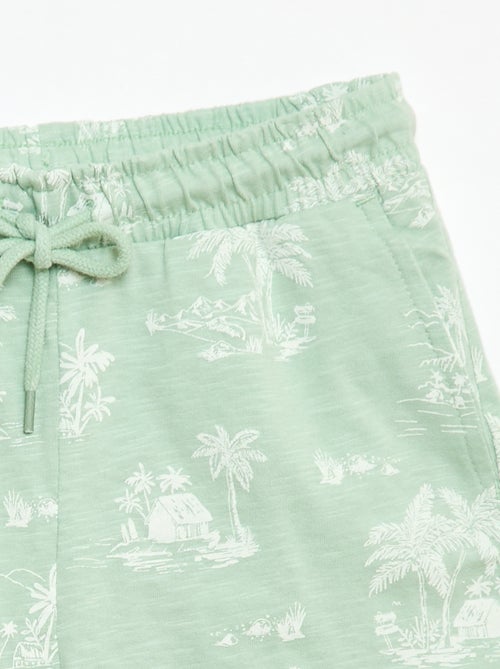 Bermuda com padrão - Kiabi