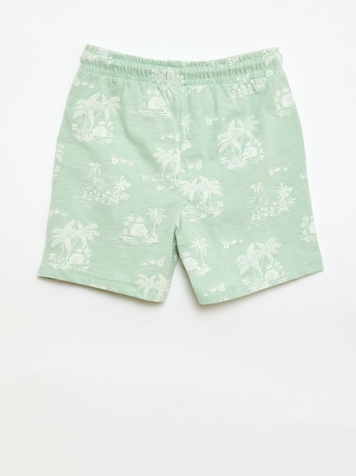 Bermuda com padrão - Kiabi