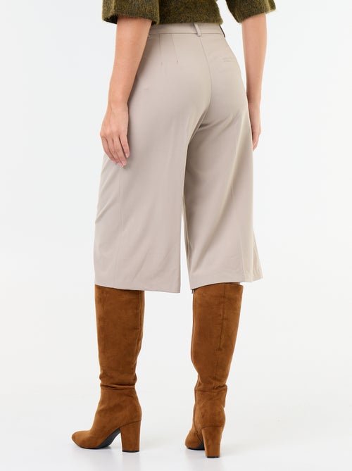 Bermuda comprida estilo chino - Kiabi Bermuda comprida estilo chino - Kiabi
