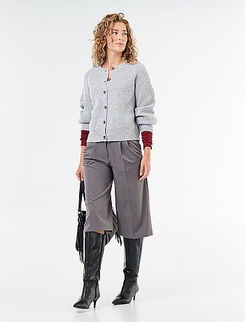 Bermuda comprida estilo chino