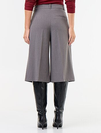 Bermuda comprida estilo chino