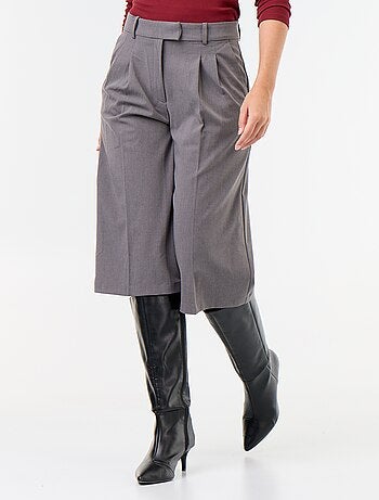 Bermuda comprida estilo chino
