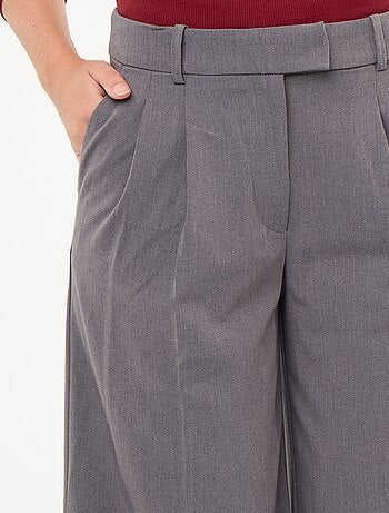 Bermuda comprida estilo chino
