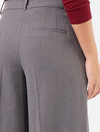 Bermuda comprida estilo chino