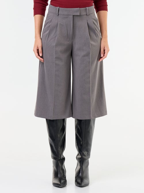 Bermuda comprida estilo chino - Kiabi