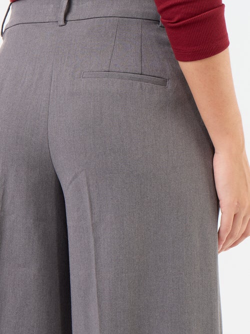 Bermuda comprida estilo chino - Kiabi