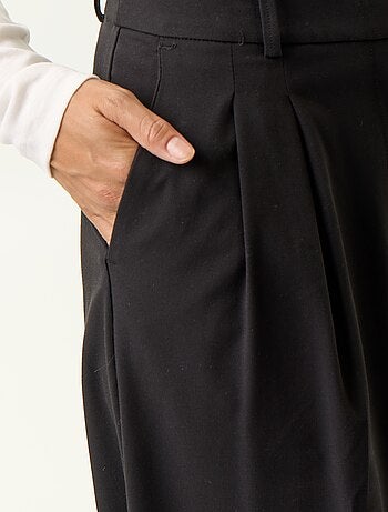 Bermuda comprida estilo chino