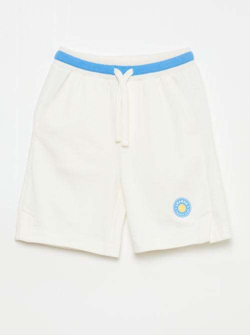 Bermuda em moletom - Kiabi