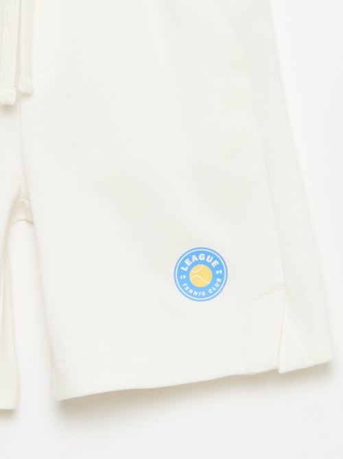 Bermuda em moletom - Kiabi