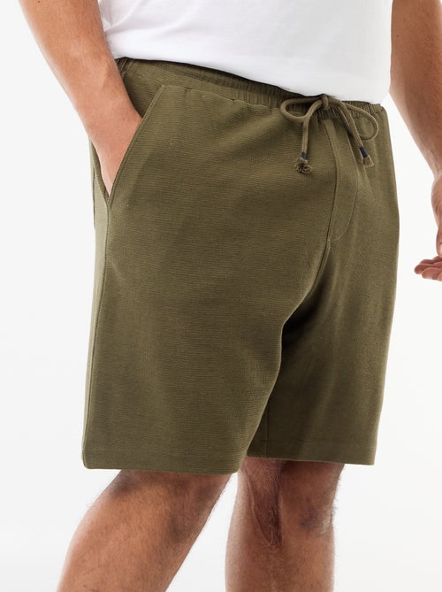 Bermuda em moletom leve - Kiabi