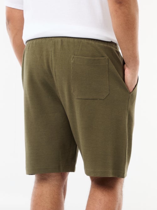 Bermuda em moletom leve - Kiabi